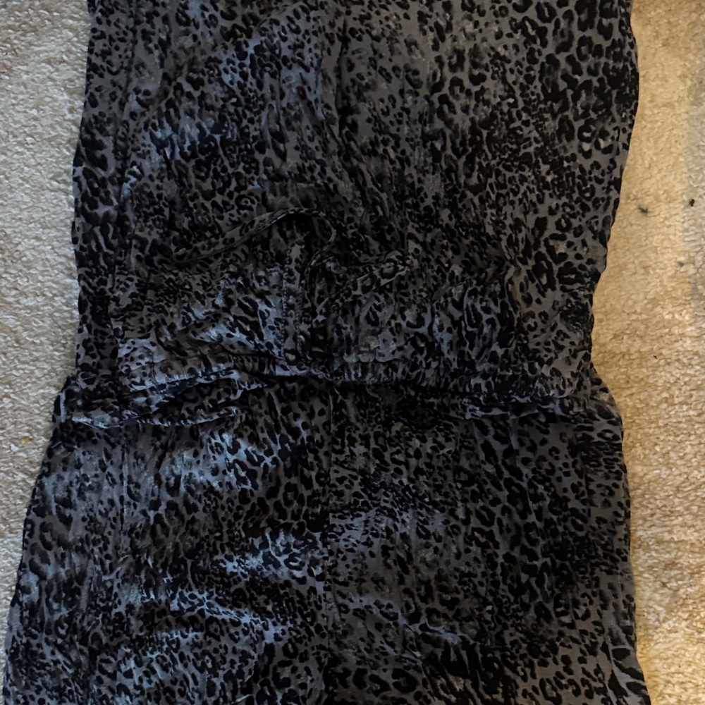 Sofia by Sofia Vergara Black Leopard Jumpsuit NWT - image 2